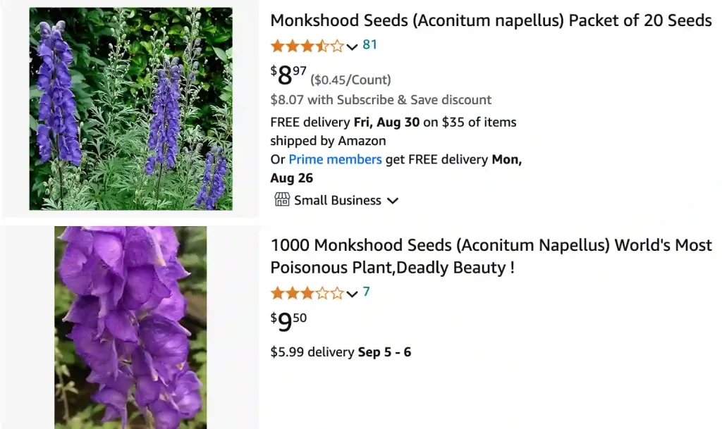 Monkshood | Monsteraholic