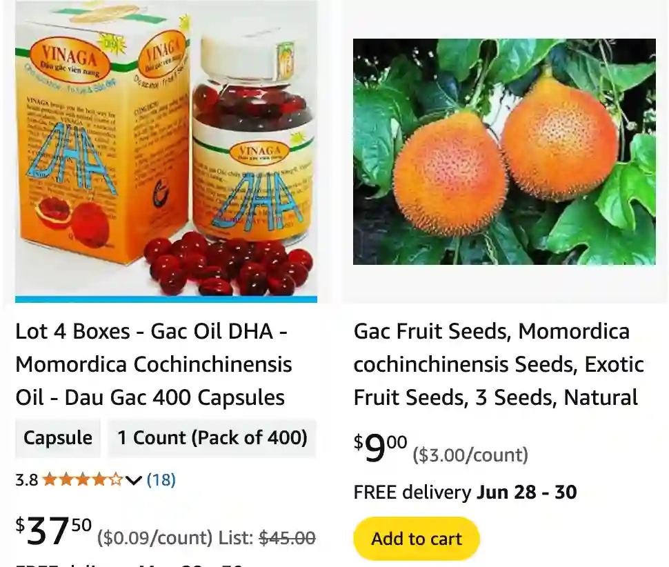 Momordica Cochinchinensis - Gac Fruit - Baby Jackfruit 1 Momordica Cochinchinensis 1 | Monsteraholic